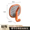 Ganchos de plástico estilo macarrón, ganchos adhesivos para baño sin taladro, ganchos pegables estilo dopamina para entrada y detrás de la puerta