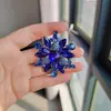 Nuevo broche geométrico de cristal de moda vintage aleación rhinestone corsage pin para abrigo ropa accesorios al por mayor