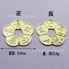 Grande Moeda de Cobre Flor de Ameixa de Liga Imitação de Moeda Antiga Mascote Feng Shui Riqueza, Fortuna, Longevidade e Felicidade Decoração de Casa Enfeites