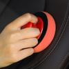 Esponja para Encerar Autos Herramienta de Belleza Redonda Mango de Plástico Lavado de Autos Pulido Manual Set Esponja Cepillo para Cera Artefacto