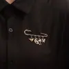 Joias da Moda Transfronteiriças Europeias e Americanas, Broche Borboleta Retro com Múltiplos Elementos Cravejado de Diamantes, Acessório de Alfinete Multifuncional Versátil e Elegante