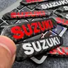 Adecuado para Suzuki Suzuki Coche y Motocicleta Pegatinas de Fibra de Carbono, Pegatinas de Coche de Cristal 3D, Pegatinas Reflectantes