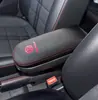 Aplicável ao porta-objetos do console central do Santana 13-21, porta-objetos do Jetta va3, capa de couro protetora para o Jetta