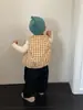 Ropa de Otoño e Invierno para Bebé 2026 Nuevo Estilo Ropa de Invierno Ropa Infantil Niños Conjunto de Pantalones Vaqueros con Forro de Terciopelo y Chaqueta de Algodón