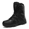 Nuevas botas tácticas altas para exteriores, botas de combate para el desierto para hombre, botas Martin para hombre, zapatos de senderismo para exteriores de gran tamaño, botas cortas