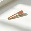 Lindo Pinza para el Cabello de Pato con Puntos y Forma de Gota de Agua Estilo Ins Simple Versátil para Flequillo Lateral Pinza Accesorio para el Cabello