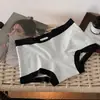 Ropa Interior Gris para Mujer Tipo Algodón Puro a Algodón Antibacteriano Calzoncillos tipo bóxer para Mujer Calzones de Entrepierna Extendida Cintura Media Niñas