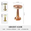 Luz de Noturna Minimalista Moderna com Toque, Luminária Geométrica Tridimensional de Metal para Quarto ao Lado da Cama, Ornamento Atmosférico