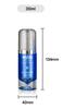 Muze fabricante PETG material de embalaje de plástico reemplazable traje 30 g50g botella de crema facial 120ml Spray para loción personalización
