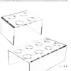 Soporte Exhibidor para Conos de Helado, Soporte para Conos de Leche Caliente, Soporte Transparente de Acrílico para Conos, Soporte para Rollos de Huevo