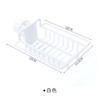 Venta al por mayor, escurridor de plástico multifuncional para grifo, escurridor de cocina, estropajo, paño de cocina, escurridor de acabado