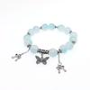 Nova Pulseira de Amendoim Chinesa Coisas Boas Acontecem Pulseira Feminina de Jade Hetian Presente de Aniversário de Viagem Joias Femininas Atacado