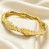 Pulseira de Ouro 24K Banhada Ouro Areia Leve Luxo Casamento Dubai Noiva Atacado Transfronteiriço em Estoque