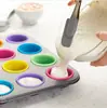 Taza para muffins de silicona de 7 cm molde de silicona molde para pastel molde para pastel de silicona 70g