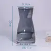 Jarrón de Vidrio Sódico-Cálcico Personalizado Transfronterizo, Jarrón de Vidrio Iridiscente Galvanizado Estilo Creativo Nórdico, Botella de Almacenamiento, Decoración de Mesa de Comedor