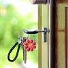 Amazon Nuevo Naranja Serie Paz Llavero Creativo de Cuerda Trenzada AliExpress Dibujos Animados Cuero Cuerda Llavero Creativo