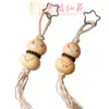 Colgante de Calabaza Pintada de Sándalo Yiming Xianyuan Tallado en Madera Pequeña Calabaza Colgante de Coche Es un Gran Regalo