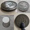 Molde para Baldosas de Cemento Piso Patio Exterior Piedra para Caminar Jardín Césped Piedra para Caminar Huerto Pavimento para Pies Modelo Decorativo