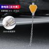 Eliminador estático do carro ajustável de corrente única metal reflexivo correia eletrostática assassino estático pendurado anti-estático