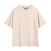 Palm Angels Palm Angel PA Logotipo de Letra Simple Camiseta Casual Europea y Americana de Manga Corta con Cuello Redondo para Hombre Verano