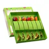 Set Creativo de Cuchara y Tenedor de Acero Inoxidable 304, Cuchara de Fruta de Dibujos Animados para Niños, Set de Regalo de Cuchara para Postre y Café