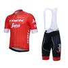 Venta al por mayor del fabricante Traje de ropa transpirable de secado rápido para ciclismo de carretera de manga corta para hombre y mujer Versión de equipo para ciclismo
