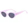 Óculos de Sol Cat-Eye Estilo Coreano Oval Anti-UV Atacado Peça Única Exportação Transfronteiriça Óculos de Sol