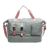 Bolsa Deportiva Grande de Moda para Gimnasio para Mujer Transfronteriza Nueva Bolsa de Separación Seca y Húmeda para Producción para Temporada de Apertura Bolsa de Almacenamiento para Equipaje