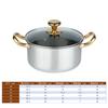 Panela de aquecimento de aço inoxidável extra grossa em ângulo reto com vaporizador, favo de mel, com vaporizador, aprofundamento do vaporizador