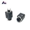 Fabricantes producen jack de audio para auriculares de 3.5mm PJ341 vertical de 4 pines 3 pines conector roscado en stock