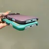 Adequado para iPhone 18 Pro Max capa de telefone magnética com padrão de fibra de carbono, Apple 17 capa protetora Kevlar de meia-cobertura