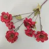 Arte Floral para Casamento Flor Vermelha Material de Fundo Decoração Ikebana Rosa Eucalipto Arranjo para Sala de Estar Interna