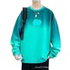 Sudaderas Juveniles para Hombre Primavera y Otoño 2025 Nuevas Estudiantes de Secundaria y Preparatoria Marca de Moda Camisas Base Tops Holgados Ropa de Otoño