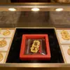 Pegatina de Teléfono Shuibei Gold Gato de la Suerte Oro Puro Pegatina de Buena Fortuna Decoración para Teléfono Móvil Regalo para Evento Regalo Pequeño