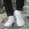 Zapatos de Algodón Cálidos de Talla Grande para Exteriores, Nuevo Modelo de Invierno para Parejas, Botas de Nieve Casuales Forradas de Felpa, Zapatos Antideslizantes para Personas Mayores, Zapatos de Pie Ancho para Hombre