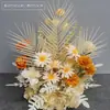 Flores para el camino de la boda flores para la mesa del hotel macetas bolas de flores decoración del escenario de la boda arte floral terminado