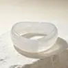 Pulseiras novas e da moda em acrílico ondulado, pulseiras personalizadas em degradê, acessórios de mão personalizados vintage, pulseiras no atacado diretamente do fabricante