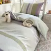 Conjunto de cama de três peças para dormitório de estudante universitário, lençol e fronha de algodão puro, tamanho solteiro, adequado para todas as estações, novo modelo de roupa de cama 2026