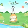 Gatinhos e Cachorros Fofos de Desenho Animado Pingente de Acrílico DIY Boneca Chaveiro de Animal Acessórios para Zíper de Bolsa Roupas