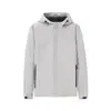 Ropa de Trabajo Impermeable Acolchada para Hombre Chaqueta de Algodón con Capucha Transfronteriza con Algodón Adicional Calidez Cortavientos Traje de Montañismo Estampado de Logo Personalizado