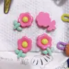 Acessórios de Tulipa Média em Resina Chaveiro DIY Ímã de Geladeira Fivela de Sapato Enfeites para Bolsa Caixa de Armazenamento Adesivos Decorativos