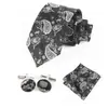 Nova Estilo 2025 Gravata Jacquard Masculina 8cm Moda Masculina Formal de Negócios Alta Qualidade Amarrada à Mão Feita Sob Medida