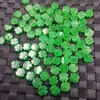 Contas soltas atacado Contas soltas de jade Contas soltas de trevo verde seco de jade joias pulseira colar acessórios contas soltas verdes