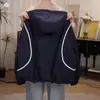 Chaqueta con Capucha para Niña 2026 Otoño Nuevo Estilo para Niños Medianos y Grandes Sudadera con Capucha Cardigan Estilo Coreano Cremallera Manga Larga para Principios de Otoño