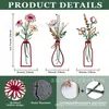 Popular Transfronteiriça Arte de Parede de Flores de Metal de 3 Peças Decoração Rústica de Fazenda Decoração de Parede de Flores Normcore