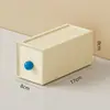 Caja de almacenamiento de escritorio Dopamine, gabinete de almacenamiento apilable, organizador de papelería, organizador de cajones de rejilla para estudiantes