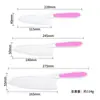 Cuchillo de Fruta de Plástico para Niños, Cuchillo para Pan Tostado, Cuchillo para Pasteles, Cuchillo Pelador de Verduras, Cuchillo para Suplementos Alimenticios de Bebé, Cuchillo para Cortar Verduras