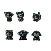 Miniaturas de Luo Xiaohei Desenho Animado Brinquedos da Moda Acessórios DIY Decoração de Micro-Paisagem para Desktop Itens Atacado