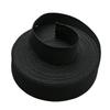 1-8cm spot nylon preto e branco dupla face lixado espessado elástico atacado macio largo borracha elástica cinto cós