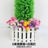 Paquete decoración tubería de agua corteza flor artificial ratán refugio pilar balcón tubería planta verde simulación plástico vid